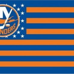 New York Islanders USA Flag 3X5Ft Polyester Digital Print Banner USA