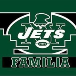 New York Jets Familia Flag 3X5 Ft Polyester Banner USA 90x150cm