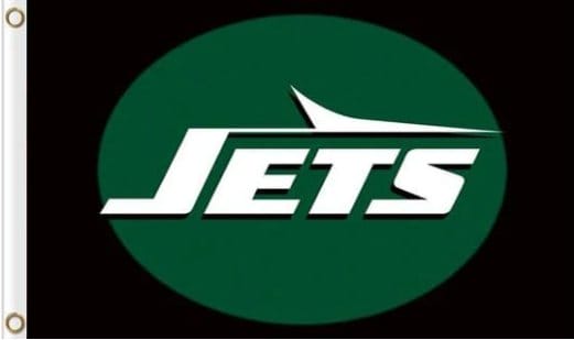 New York Jets Flag 3X5 Ft Polyester Banner USA 90x150cm