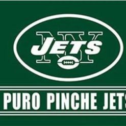 New York Jets Puro Pinche Flag 3X5 Ft Polyester Banner USA 90x150cm