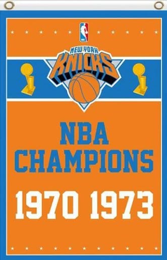New York Knicks Champions Flag 3X5Ft Polyester Banner USA Digital Print