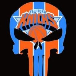 New York Knicks Skull Flag 3X5Ft Polyester Banner USA Digital Print