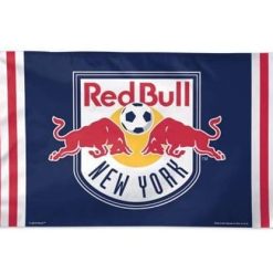 New York RedBull Flag 3X5 Ft Polyester Banner USA 90x150cm Red Bull