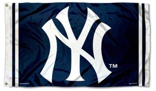 New York Yankees US flag 3X5Ft Banner USA Polyester with Brass Grommets