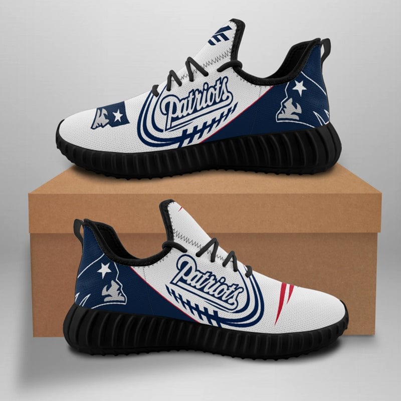 New England Patriots Sneaker Shoes NFL For Men Women Fans - Image 2