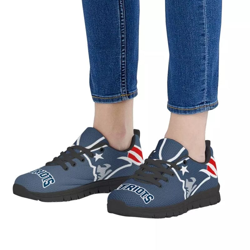 Alternative view of New England Patriots Team Icon NLF Sneaker Shoes For Men Women Fans