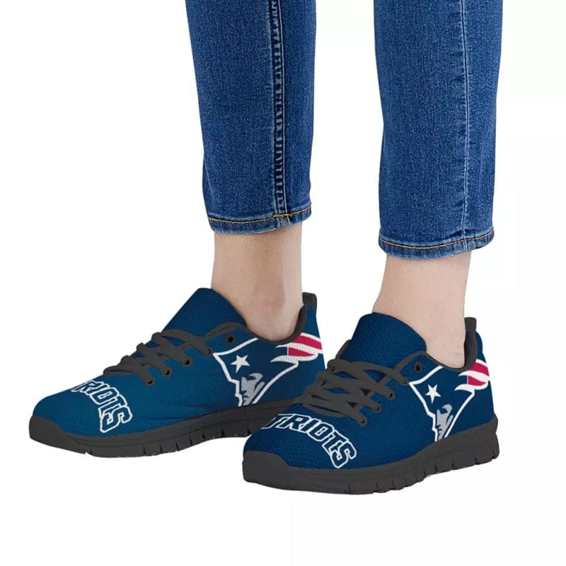 New England Patriots Team Icon NLF Sneaker Shoes For Men Women Fans