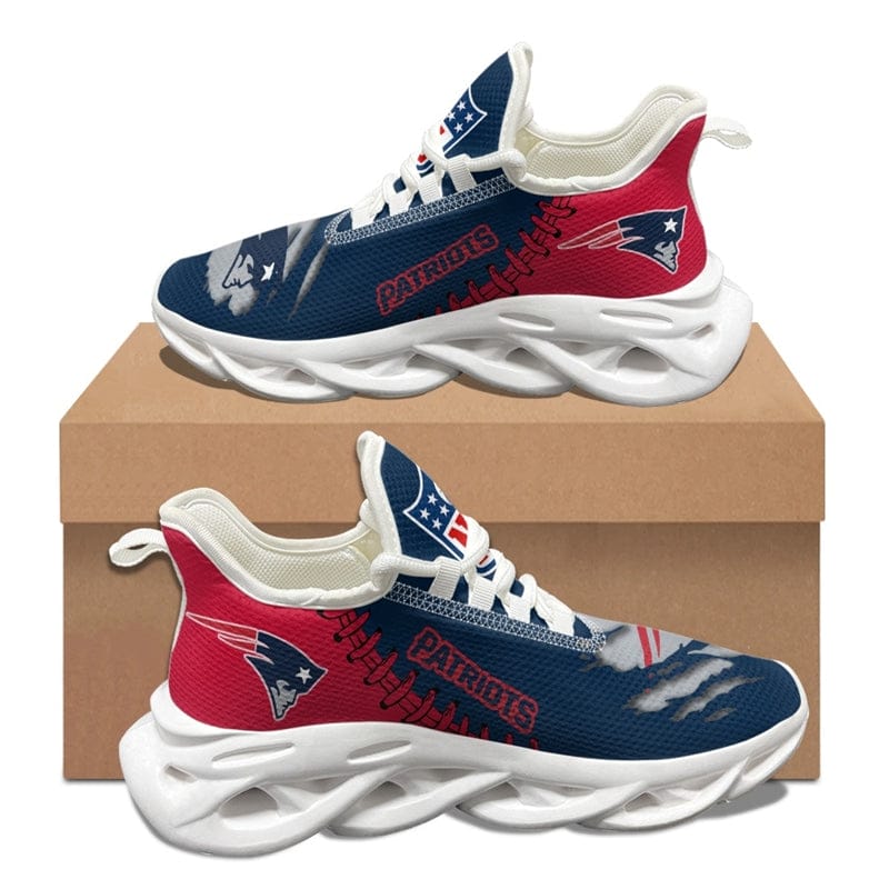 New England Patriots V1 WK9 Sneaker Shoes For Men Women Fans