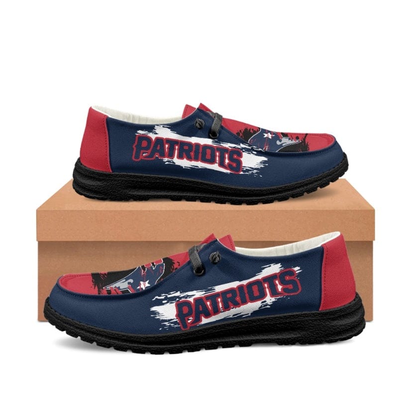 Alternative view of New England Patriots V1 BZ15 Sneakers Shoes For Men Women Fans