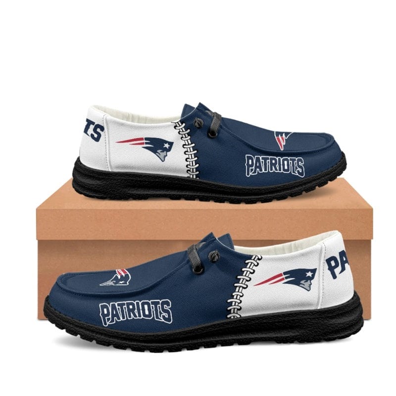 New England Patriots V1 BZ15 Sneakers Shoes For Men Women Fans - Image 4