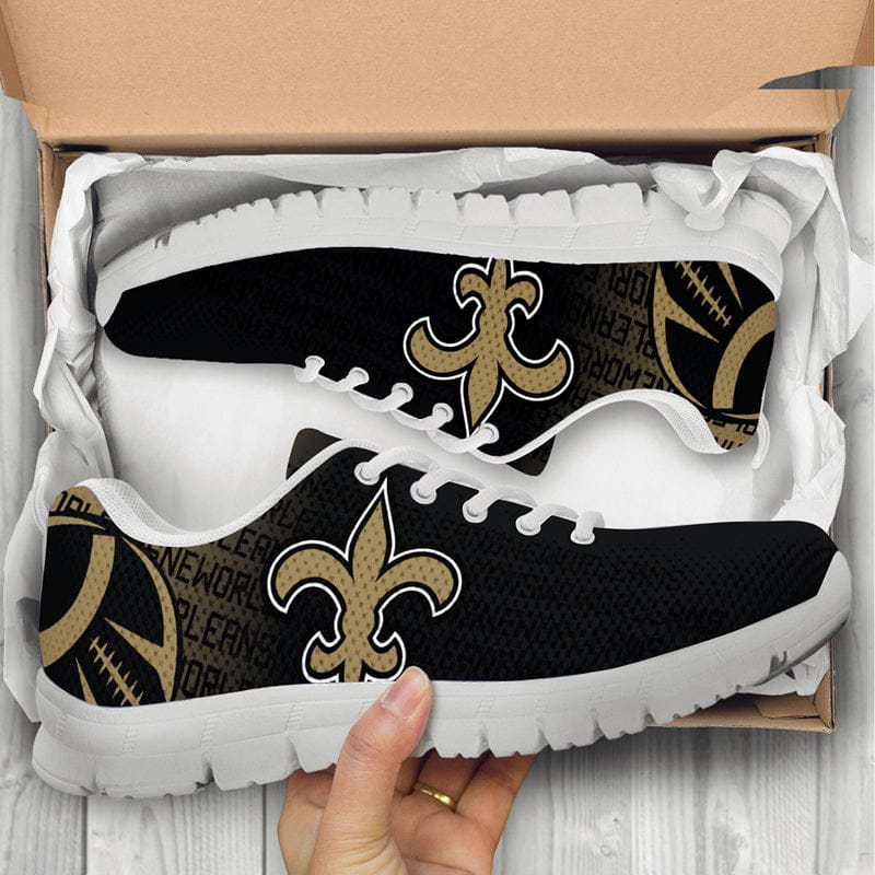 New Orleans Saints Sneaker NLF Shoes For Men Women Fans - Image 7