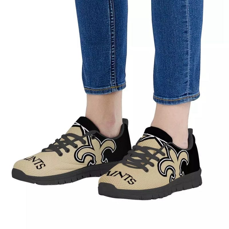 New Orleans Saints Sneaker NLF Shoes For Men Women Fans - Image 4
