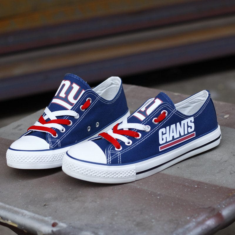 New York Giants Low Top Canvas Sport Sneakers Shoes For Men Women Fans - Image 8