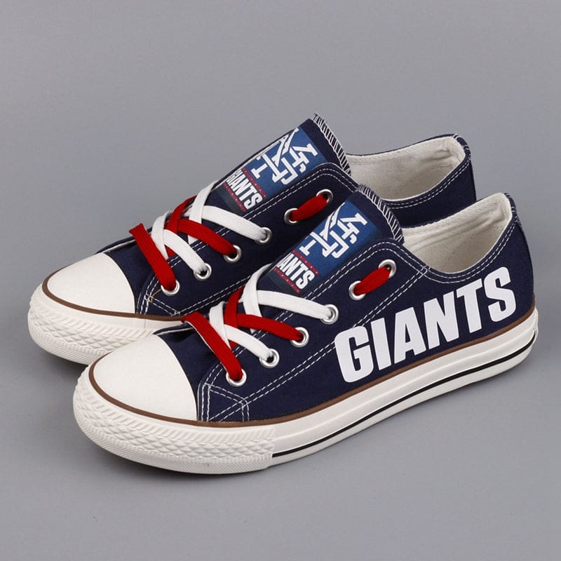 New York Giants Low Top Canvas Sport Sneakers Shoes For Men Women Fans - Image 9