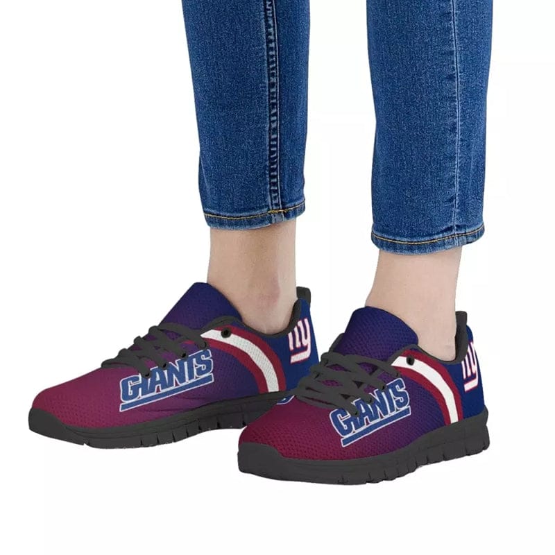 Alternative view of New York Giants Limited Team Name NLF Sneakers Shoes For Men Women Fans