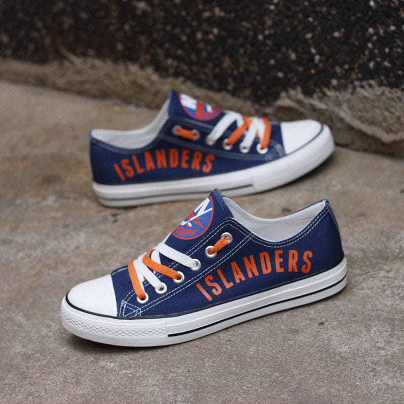 New York Islanders Low Top Canvas Sport Sneakers Shoes For Men Women Fans - Image 6
