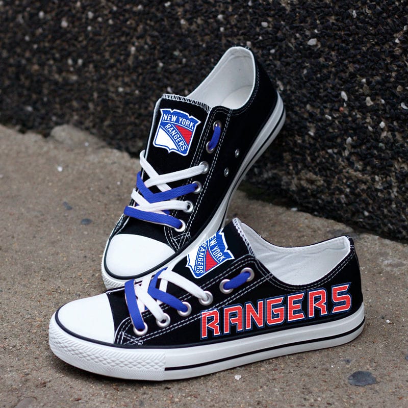New York Rangers Low Top Canvas Sport Sneakers Shoes For Men Women Fans - Image 6