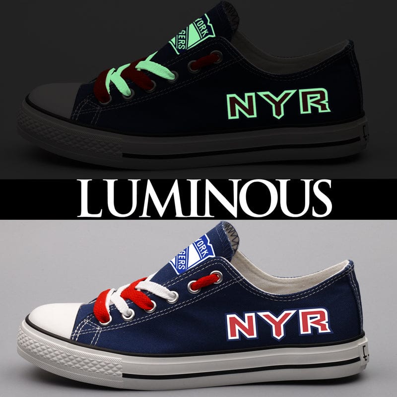 New York Rangers Low Top Canvas Sport Sneakers Shoes For Men Women Fans - Image 4