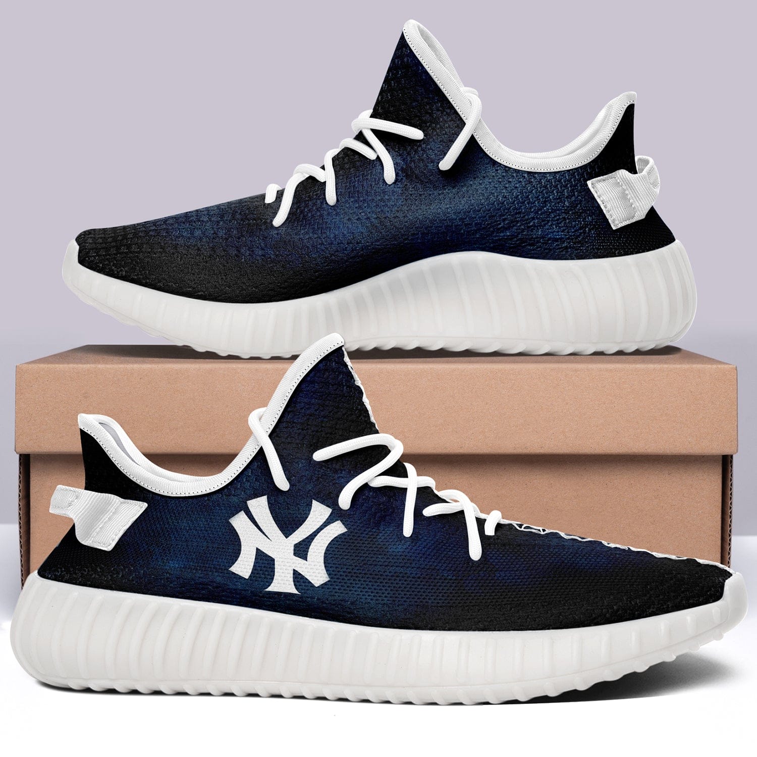 Alternative view of New York Yankees NFL 350v Yeezy Sneakers For Men Women Fans