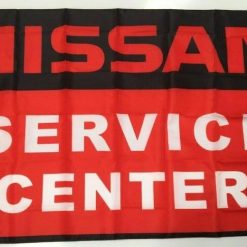Nissan Service Center Style 9 Banner Flag - Car Patrol Ute Mechanic Workshop 3 x5ft