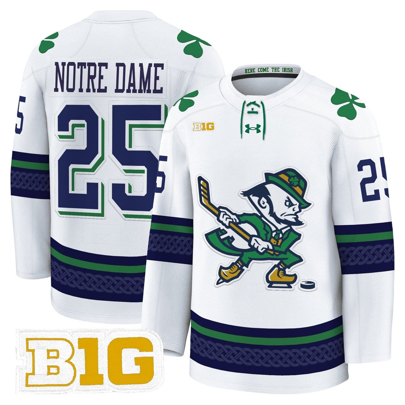 Notre Dame Jersey #25 Notre Dame Fighting Irish 2025-26 Premium Stitched - Image 4