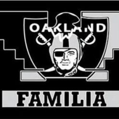 Oakland Raiders Familia Flag 3X5 Polyester Banner USA 90x150cm
