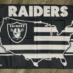 Oakland Raiders Flag 3x5 ft Sports Football Banner Man-Cave Garage