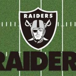 Oakland Raiders Green Flag 3X5 Ft Polyester Banner USA 90x150cm
