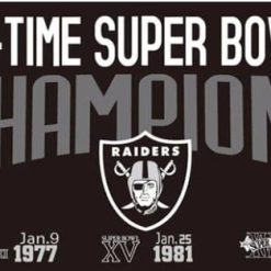 Oakland Raiders National Football Sports Team Flag 3X5 Ft Polyester Banner USA 90x150cm
