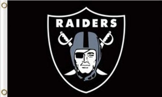 Oakland Raiders Sport Club Flag 3X5 Ft Polyester Banner USA 90x150cm