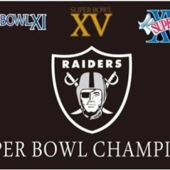 Oakland Raiders Sport Flag 3X5 Ft Polyester Banner USA 90x150cm