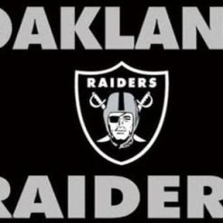 Oakland Raiders Sport US Flag 3X5 Ft Polyester Banner USA 90x150cm