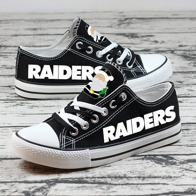 Alternative view of Oakland Raiders Sport Sneakers Shoes For Men Women Fans