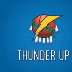 Oklahoma City Thunder Logo US Flag 3X5Ft Polyester Banner USA Digital Print