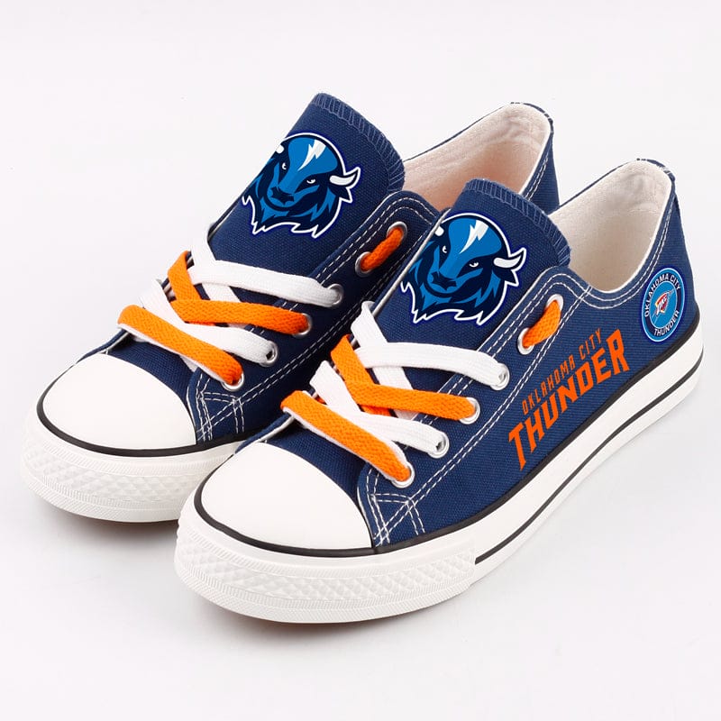 Alternative view of Oklahoma City Thunder Atlanta Hawks Sport Sneakers Shoes For Men Women Fans