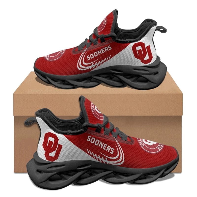 Alternative view of Oklahoma Sooners V1 WK9 Sneaker Shoes For Men Women Fans