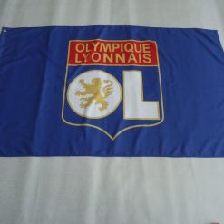 Olympique Lyonnais Flag 3x5ft Banner polyester