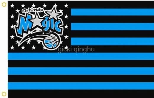 Orlando Magic Star Flag 3X5Ft Polyester Banner USA Digital Print