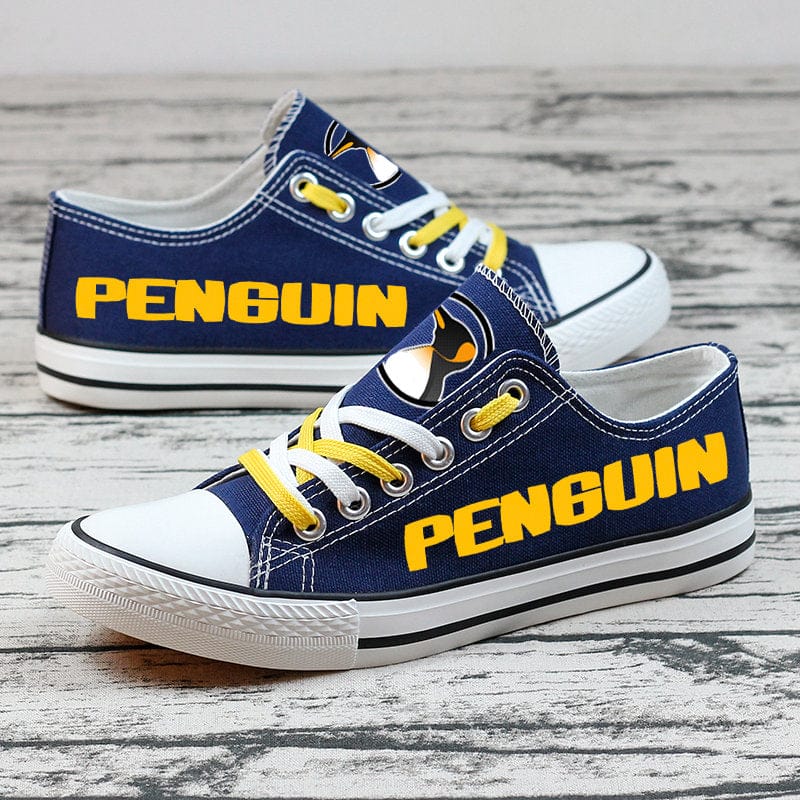 Alternative view of Penguins Canvas Sneakers Shoes For Men Women Fans