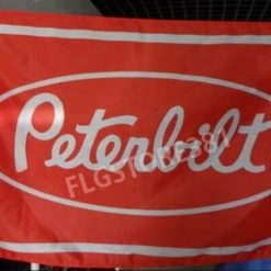 Peterbilt Truck Red Flag 3X5 Ft Polyester Banner USA 90x150cm