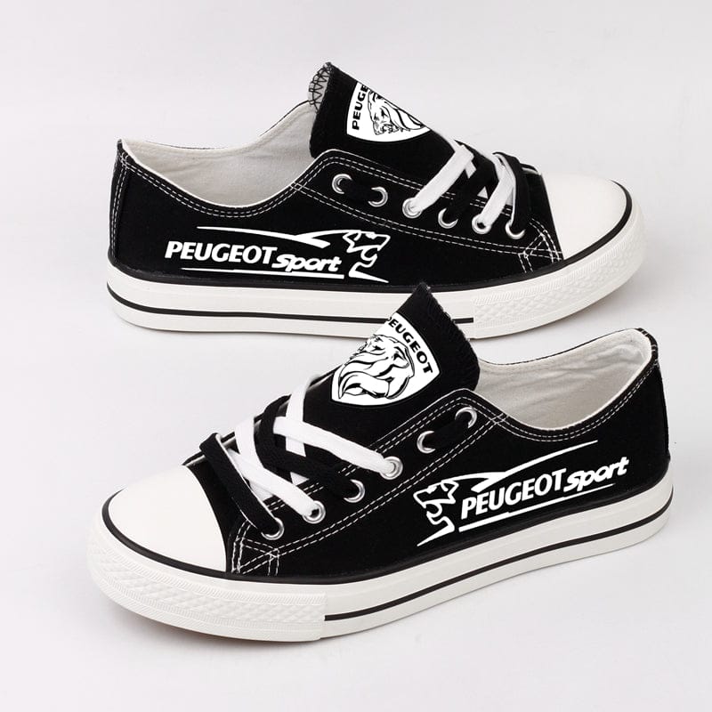 Alternative view of Peugeot Canvas Sneakers Shoes For Men Women Fans
