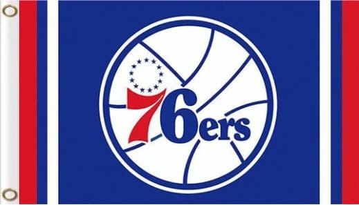 Philadelphia 76ers Club Flag 3X5Ft Polyester Banner USA Digital Print