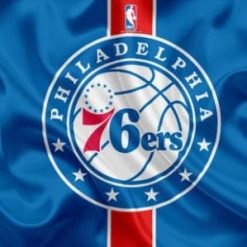 Philadelphia 76ers Custom US Flag 3X5Ft Polyester Banner USA Digital Print