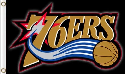 Philadelphia 76ers Flag 3X5Ft Polyester Banner USA Digital Print