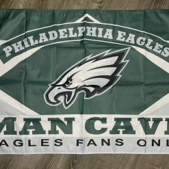 Philadelphia Eagles Man-Cave NFL Flag 3x5 ft Football Sports Banner Garage Bar