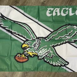 Philadelphia Eagles Retro Logo Flag 3x5 ft Sports Banner Man-Cave Garage Bar