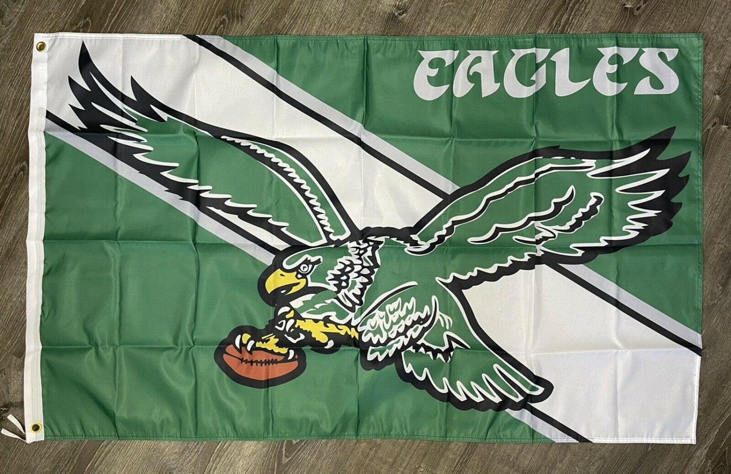 Philadelphia Eagles Retro Logo Flag 3x5 ft Sports Banner Man-Cave Garage Bar