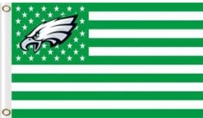 Philadelphia Eagles Star & Strips Flag 3X5 Ft Polyester Banner USA 90x150cm