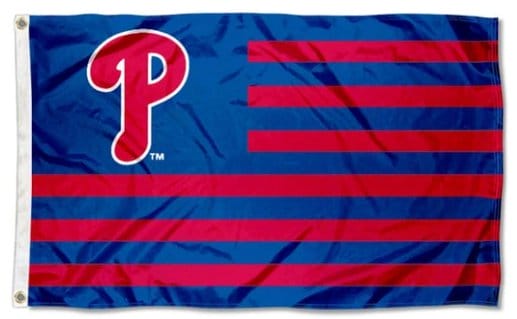 Philadelphia Phillies Nation Flag 3X5Ft Banner USA Polyester with Brass Grommets
