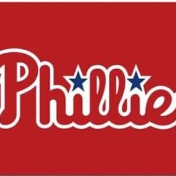 Philadelphia Phillies Red Sport Banner Flag 3X5Ft Banner USA Polyester with Brass Grommets